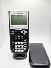 Texas Instruments TI-84 Plus Graphing Calculator - Scratches - Black - TESTED ✅