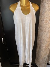 SALE 3 for $20 Beach white Halter Dress 3 In 1 Summer Size Large NWT
