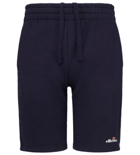 Pantalones Cortos de Correr Ellesse Para Hombres Gris Marino Jersey Polar Largos Informales Cortos de Gimnasio NUEVO - Imagen 6 de 13