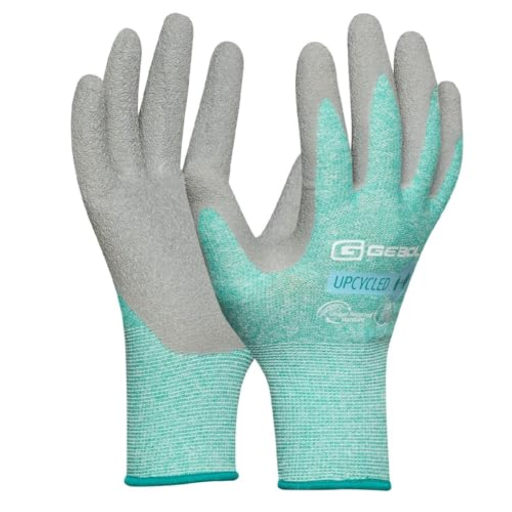 Gebol Upcycled Grip | Taglia S (Gr 7) | Guanti da lavoro sostenibili in bottigli