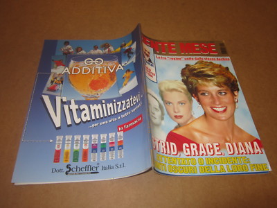 MENSCHENZEITSCHRIFT MONAT NOV.1997 ASTRID VON BELGIEN LADY DIANA GRACE DI MONACO 