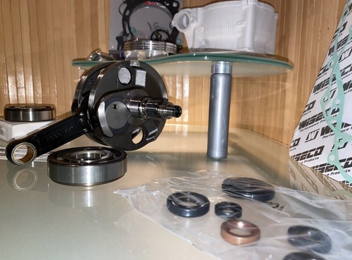2003-05 YAMAHA YZ450F ENGINE REBUILD KIT CYLINDER+CRANK+PISTON+Gaskets+Brngs - Bild 7 von 8