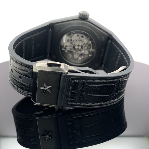 Zenith Defy Classic 41mm Ceramic Rubber Band Automatic Mens Watch $7600 Retail - Picture 7 of 18
