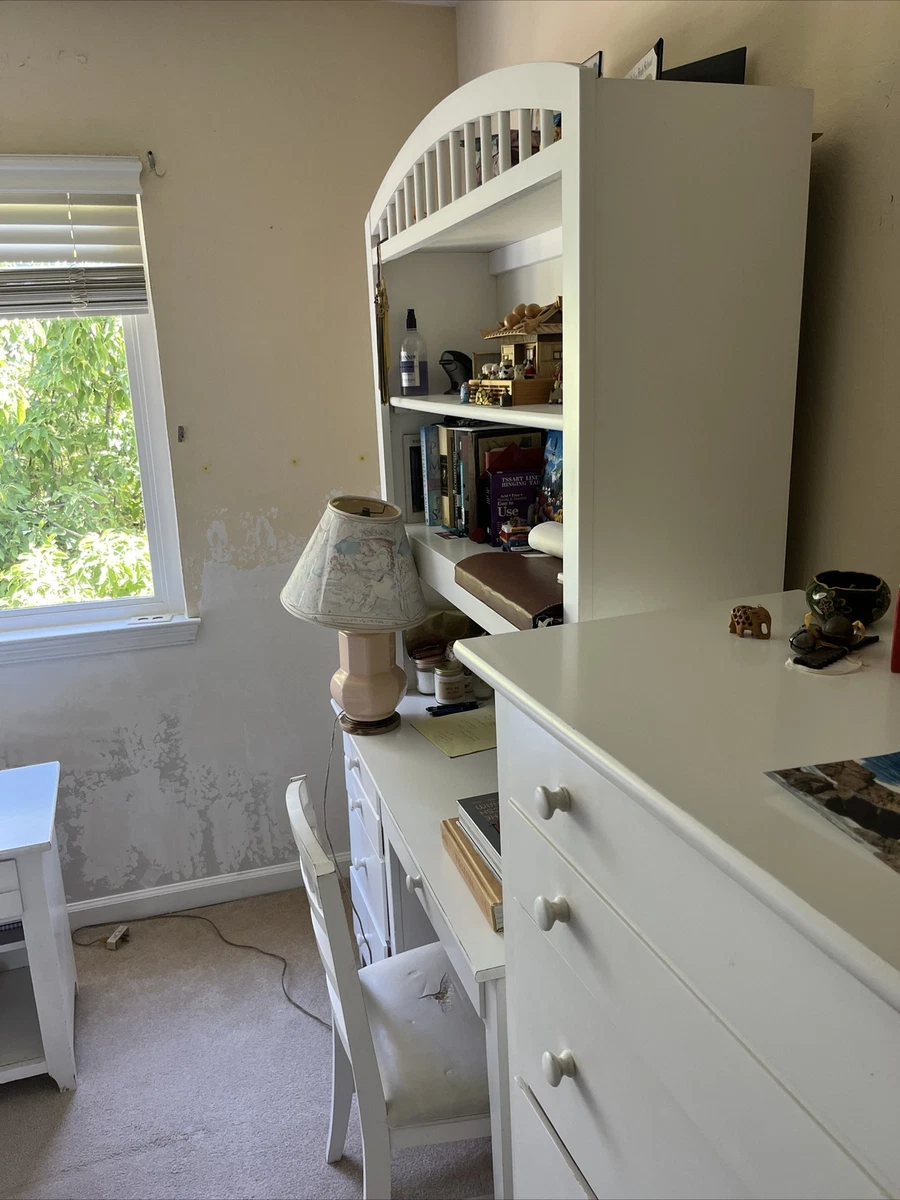 Stanley furniture white desk deals