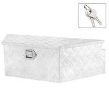 39"X16.5"X12" Aluminum Trailer Tongue Tool Box Truck Pickup Bed Storage