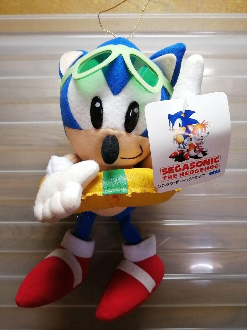 SEGA Rare 1994 Sonic the Hedgehog Sonic swim ring Summer Marine
