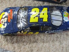 2005 JEFF GORDON Jimmie Johnson Foundation  AUTOGRAPHED 1/24 car W/JSA COA 
