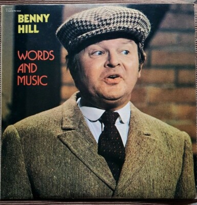New Factory Sealed BENNY HILL VINYL LP ALBUM 1980 M /NM Promo Stamp