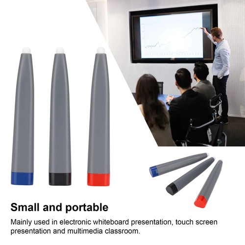 Electronic Whiteboard Pen 3pcs Interactive Optical Stylus For Screen Touch Pen