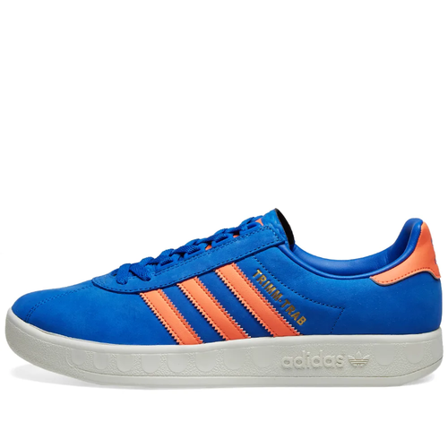 Adidas Trimm Trab Blue, Orange \u0026 Cream White | eBay