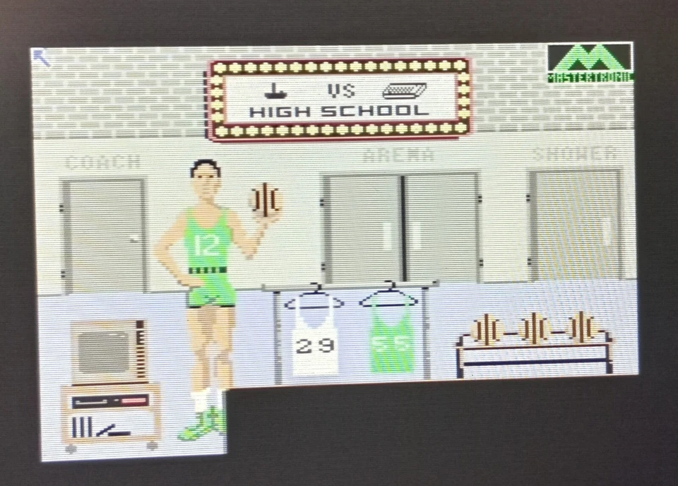 ADVANCED BASKETBALL SIM - Complete - Commodore 64 C64 C128 TESTED See photos - Image 3 of 4