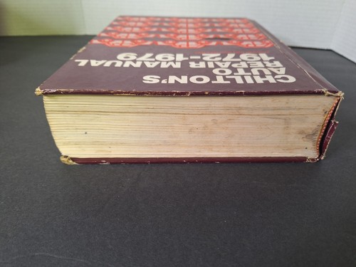 Chilton's Auto Repair Manual 1972-1979 AMC Chrysler Ford GM Hardcover - Picture 10 of 14