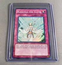 (M/NM) - Blessings For Gusto - HA05-EN059 - Super Rare - 1st Edition YuGiOh