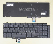 New for DELL Precision 3560 3561 3570 3571 3580 3581 Keyboard Backlit Nordic ND