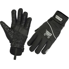 Hugger Full Finger Men's Insulated Light Weight Motorcycle Textile Gloves
