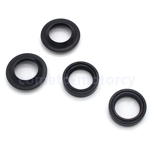 Fork Seal and Wiper Set Fit for Kymco Zing 125 1997-2001 Quannon 125 - Picture 2 of 8