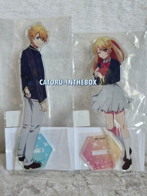 Lot / Konvolut Acryl Ständer Oshi no Ko: Aqua & Ruby Hoshino