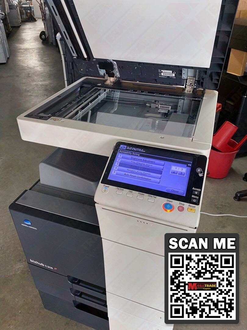 Konica Minolta BizHub C368 A3 Color Copier Printer Scan Duplex 36