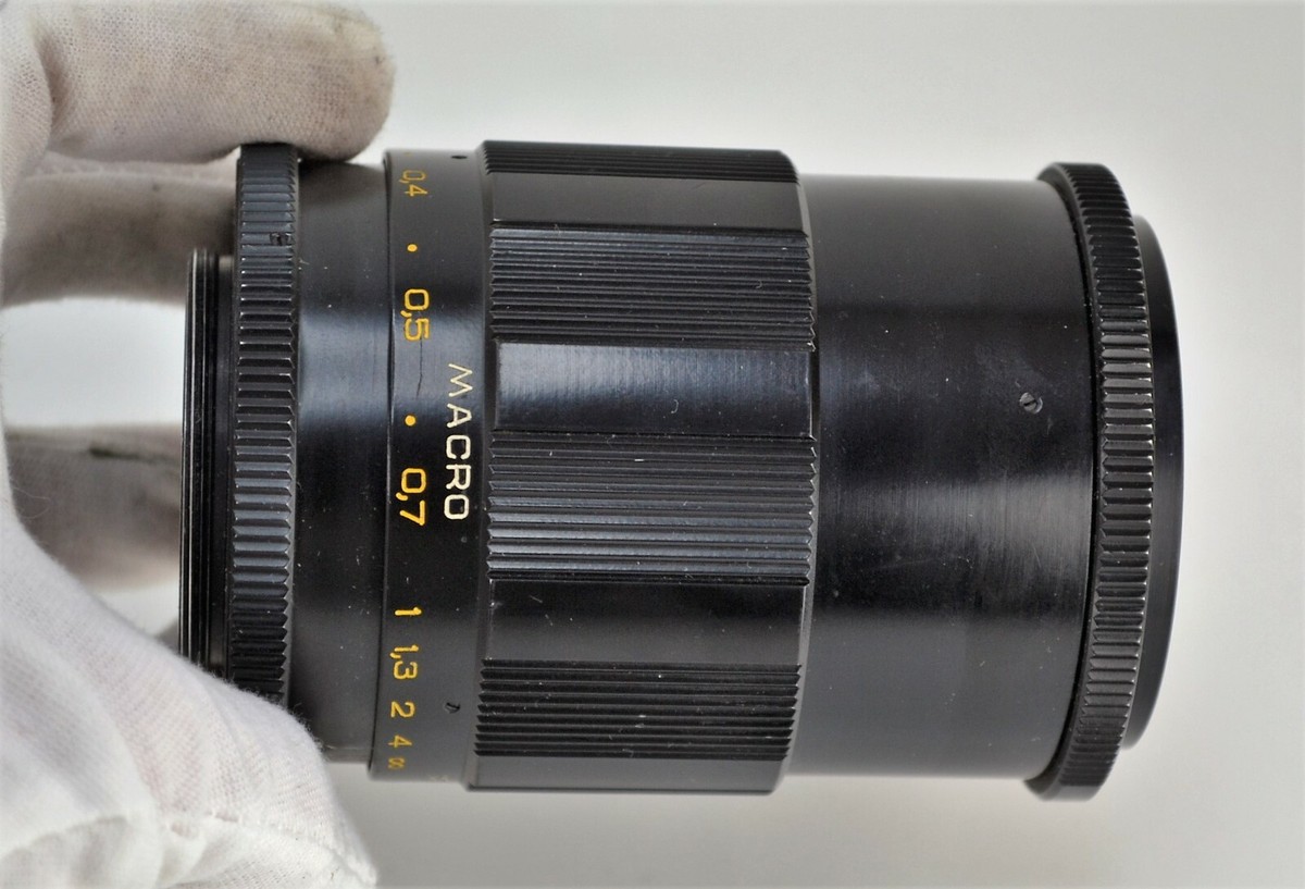 MACRO SOVIET USSR MC VOLNA-9 LENS, f2.8/50mm, M42 mount (1 MACRO SOVIET USSR MC VOLNA-9 LENS, f2.8/50mm, M42 mount (1