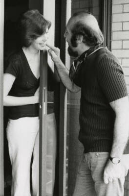 Herbie Mann With His New Wife At His Apartment New York OLD JAZZ PHOTO