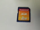 Genuine OEM Original Transcend 2GB SD Memory Card TS2GSDC