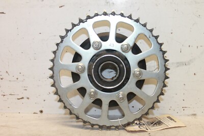 2007-2008 KAWASAKI ZX 636 ZX6 OEM REAR SPROCKET ASSEMBLY 43T | eBay