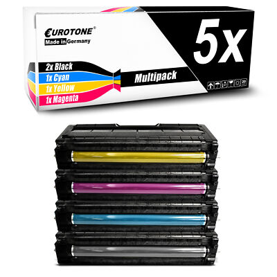 5x Toner for Ricoh Aficio SP C-242-sf SP C-232-sf