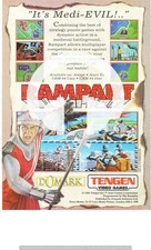 (-0-) ARCADE GAME RARE Advert AMIGA PC RAMPART TENGEN  30cm x 21cm