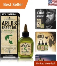 2.5oz Soothing Beard Oil with 100% Natural Tea Tree for Irritated Skin Relief