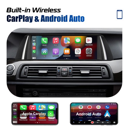 Car Stereo Apple CarPlay For BMW 5 Series F10 F11 Android Auto GPS 6+128GB WIFI - Picture 9 of 18