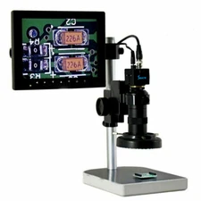 Srate Optical Inspection Apparatus PCB Repair Industrial Microscope w 8'' Screen