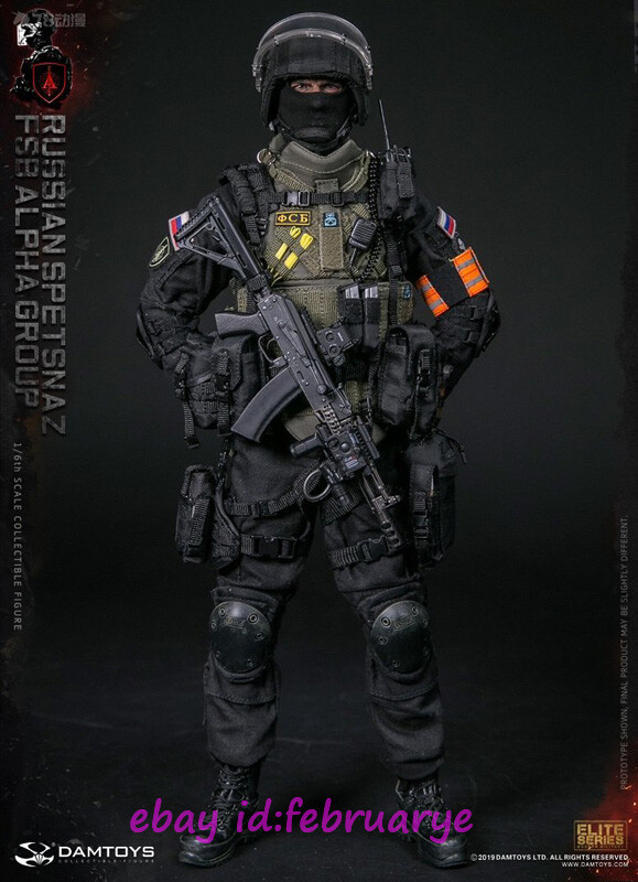 Damtoys 1/6 78064 Russian Spetsnaz FSB Alpha Group Action Figure