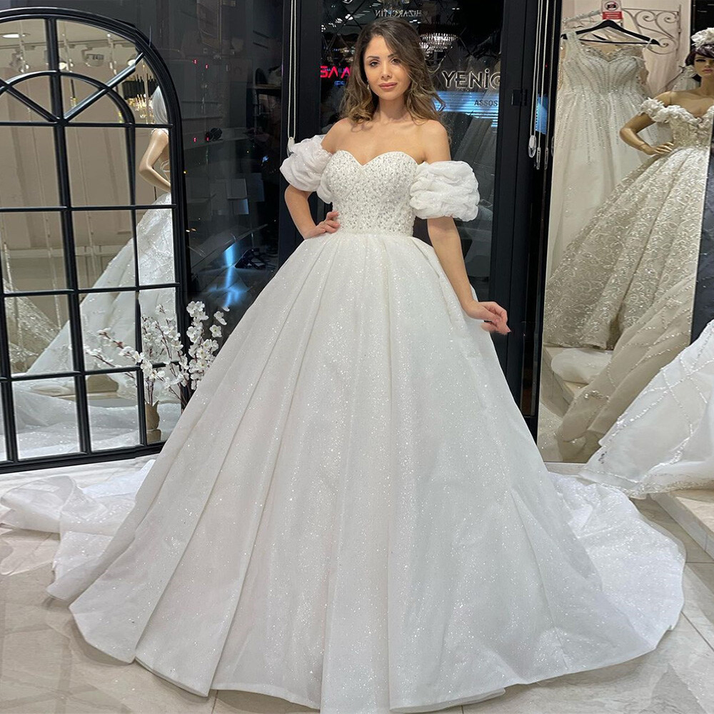 Newest Off The Shoulder Bridal Gowns, A-line Princess Popular Wedding Dresses Newest Off The Shoulder Bridal Gowns, A-line Princess Popular Wedding Dresses