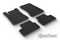 Gummimatten FüR Mercedes CLA C118/X118 Ab 2019 Reifen-Design Gummi FußMatten
