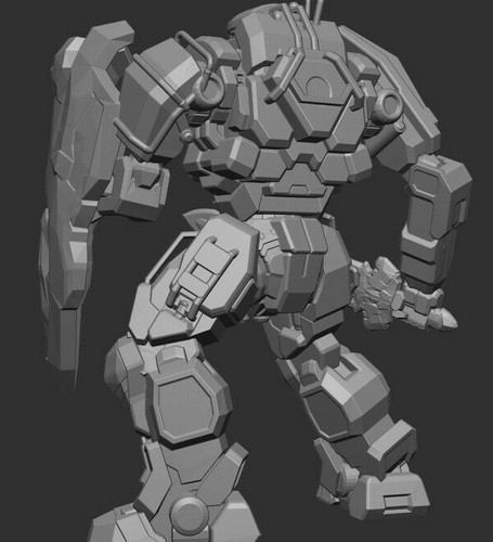 BL-X-KNT ""Red Reaper"" - Miniaturas alternativas de Battletech Mechwarrior - Imagen 2 de 4
