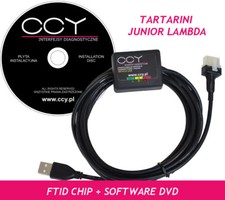 TARTARINI SFI,ETAGAS,TEC,JUNIOR LAMBDA GPL interfaccia diagnostica USB + soft...