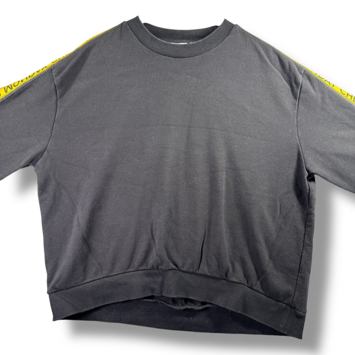 Oversized Cheap Monday Sweatshirt Oversized Worldwide Graphic