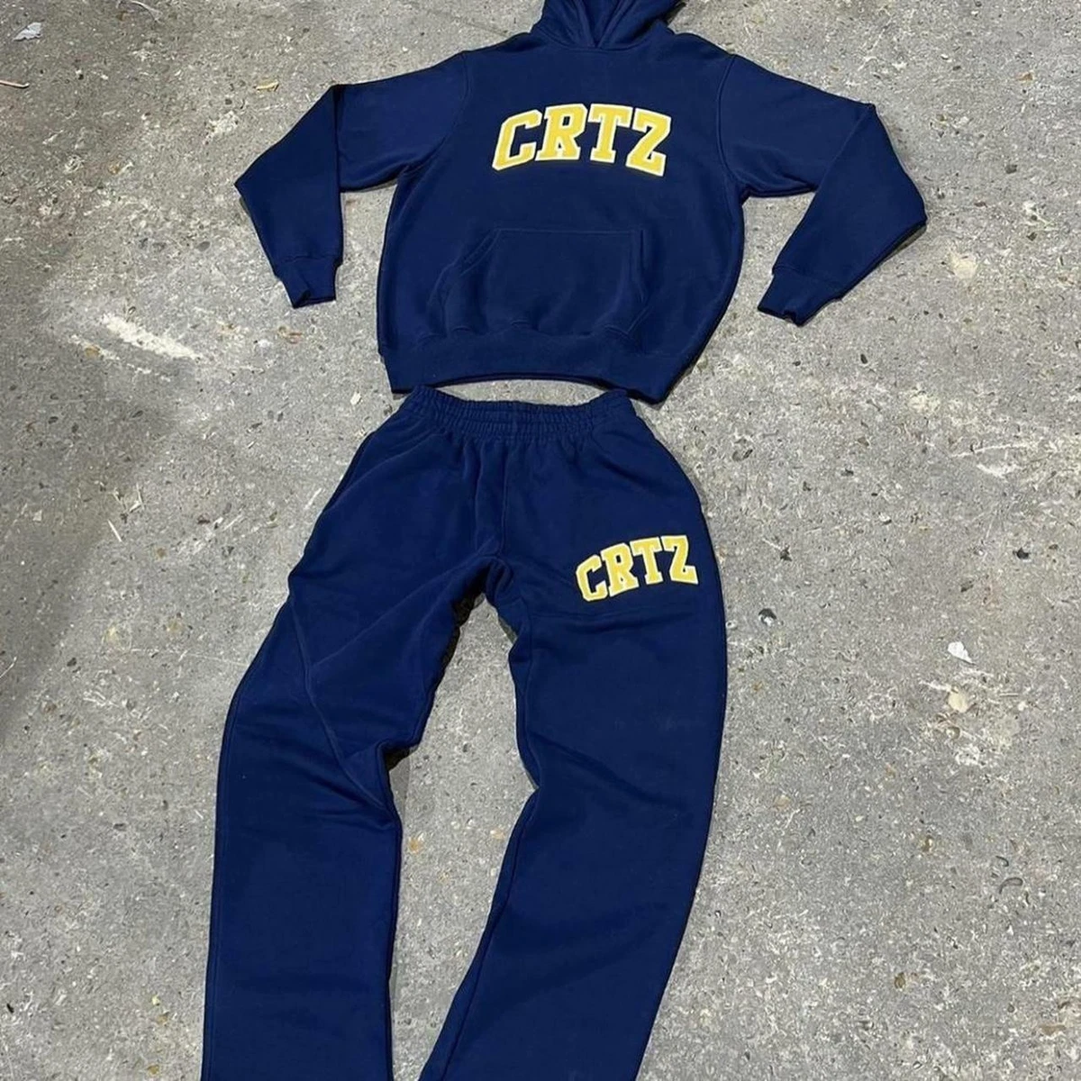 Corteiz Dipset Bottoms Navy