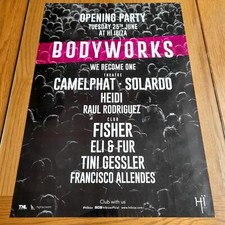 BODYWORKS @ HI CLUB 2019 - IBIZA CLUB POSTERS - DJ HOUSE MUSIC PARTY