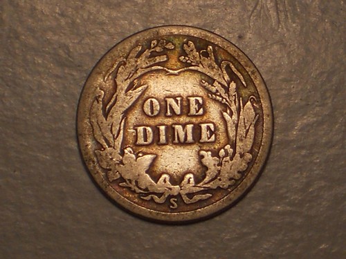 1915 S Barber Dime (Scarcer & Attractive) - Picture 6 of 9