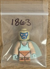 Citizen Brick Day 11 CBD11 Misprint RARE Custom Minifig Mini Luchador #1863