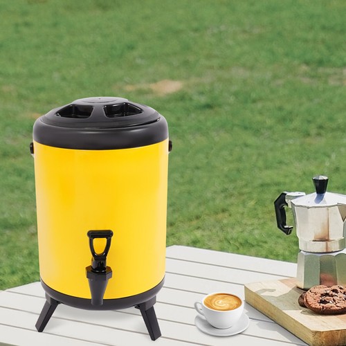 Insulated Beverage Container with Spout, Cold and Hot Drink Dispenser - Picture 18 of 22