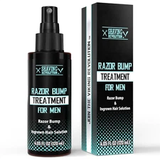 Viking Revolution Razor Bumps Treatment for Men - Ingrown Hair Removal and after