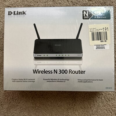 D-Link Wireless N 300 Router DIR-615
