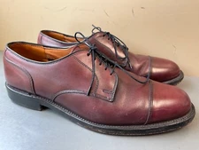 Allen Edmonds - Fairgate Burgundy Leather Mens Dress Shoes, Men's Size 11 D