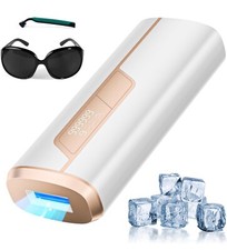 IPL Laser Hair Removal Device - Painless Ice Cooling - Permanent For Men/Women