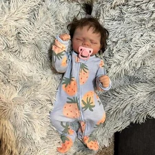 Zero Pam Reborn Newborn Baby Girl Doll Full Silicone Vinyl & accessories (NEW)