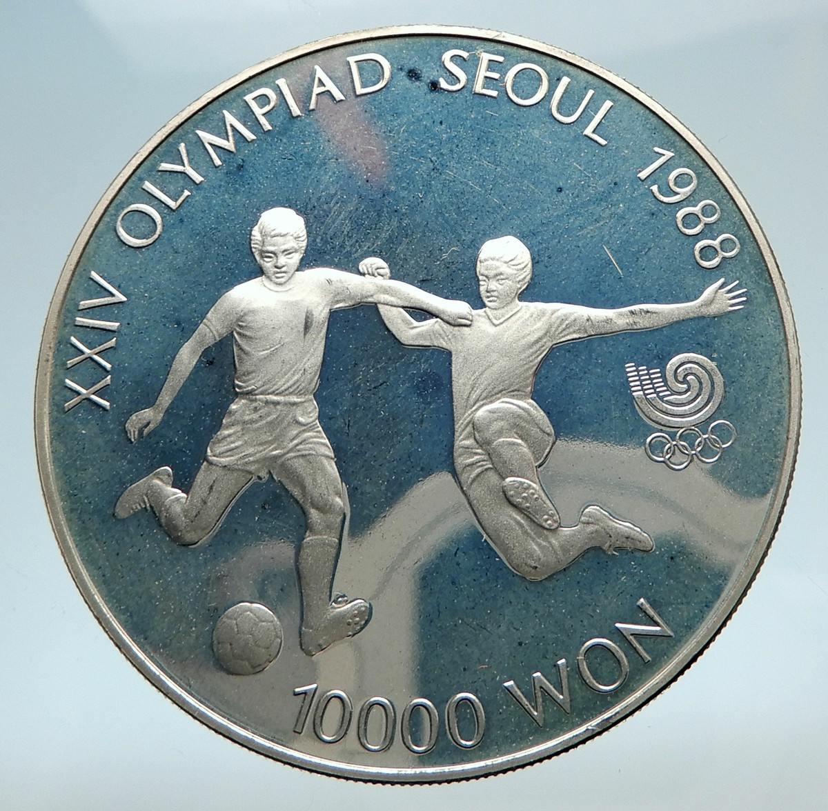 1988 SOUTH KOREA Seoul OLYMPIC GAMES Soccer Football Proof