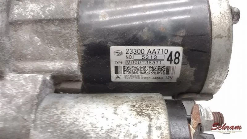 Motor de arranque CVT compatible con 13-17 XV CROSSTREK 1986316 Foto 4 de 4