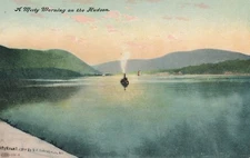 HUDSON RIVER NY � A Misty Morning on the Hudson